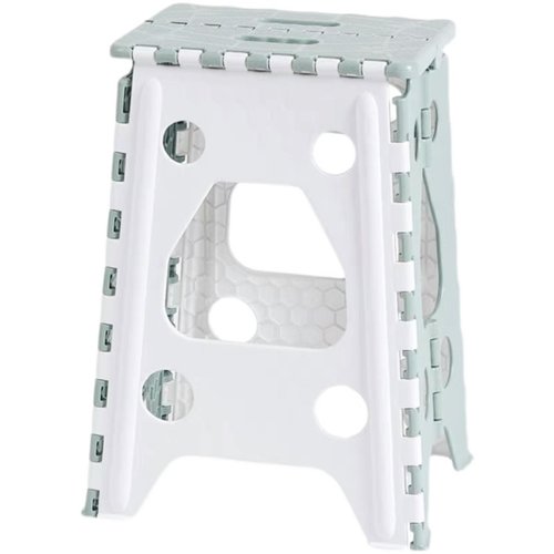 塑料加厚加高便携式折叠椅家用餐桌椅可叠放马扎凳高承重 - 图3