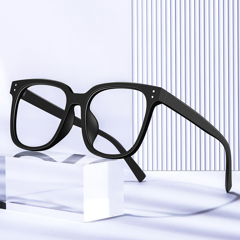 gm黑框男潮近视网红防蓝光女平光镜 gently morley防蓝光镜