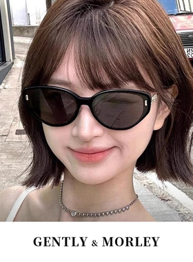 GM猫眼墨镜女显脸小防紫外线