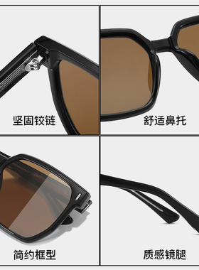 韩版GM偏光墨镜男女假日海边遮阳