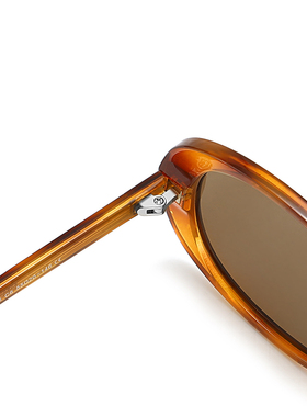 gm韩版墨镜女椭圆凹造型防紫外