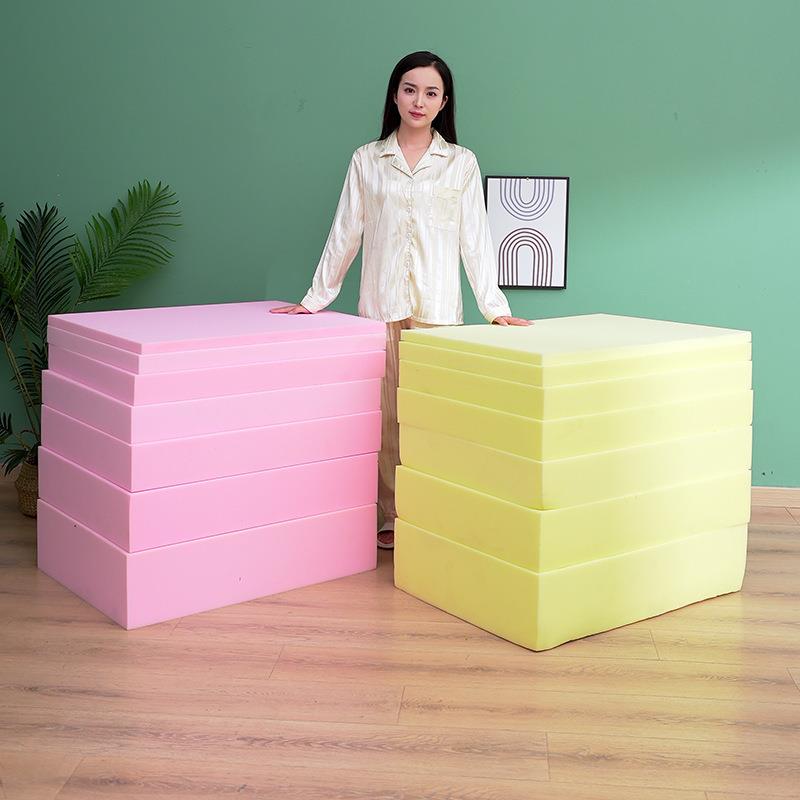 High-density sponge cushion block thickened and hardened sofa cushion customized red solid wood bay window cushion mattress seat cushion customized