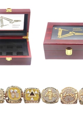 篮球冠军戒指2020湖人科比詹姆斯戒指收藏纪念品生日毕业篮球礼物