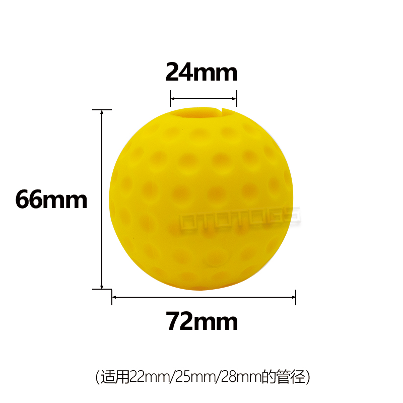 摩托车通用护杠防摔球凯越525X 500X铃木DL250保险杠保护防摔胶 - 图3