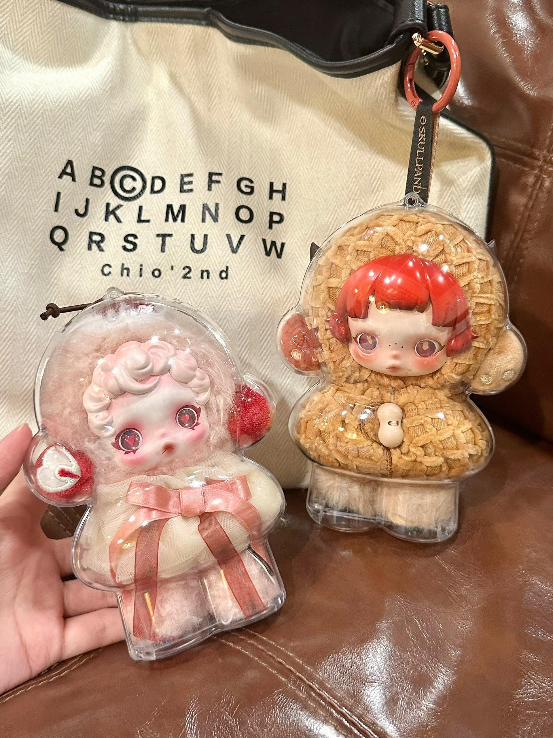 泡泡玛特sp23三代保护壳不眠剧场遗忘小熊保护壳罩透明壳搪胶毛绒 - 图1