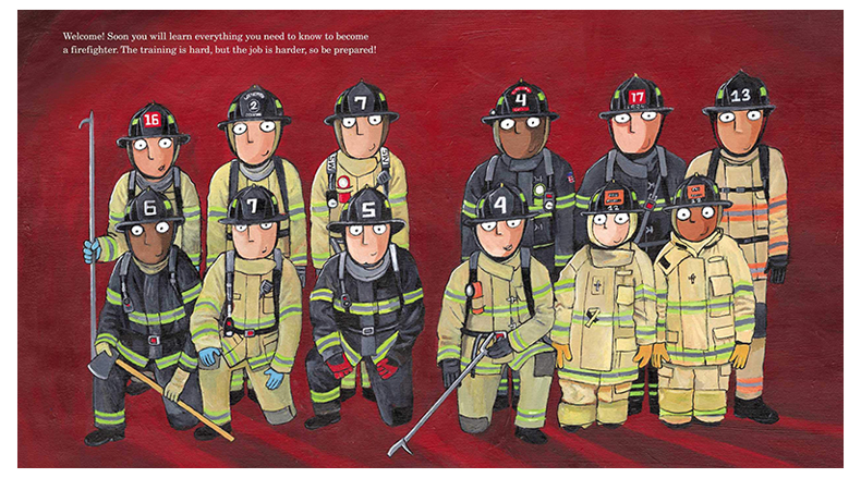 【现货】英文原版 消防员手册Firefighters' Handbook 英文儿童阅读故事 进口原版书籍 善优图书 - 图0