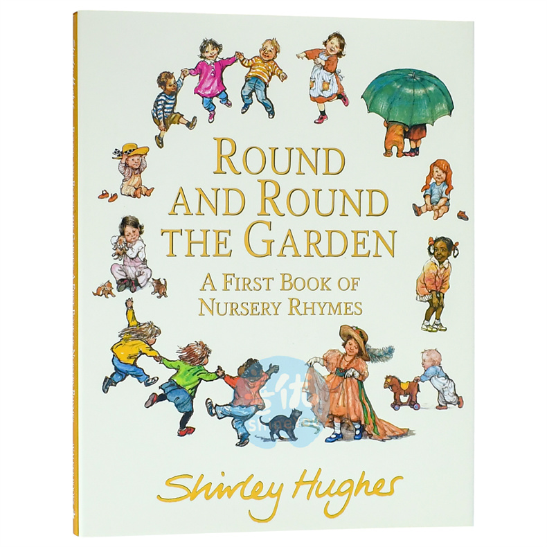 【现货包邮】在花园里转来转去Round and Round the Garden Shirley Hughes创作插画冒险奇幻睡前亲子共读故事绘本3-6岁英文原版-图0