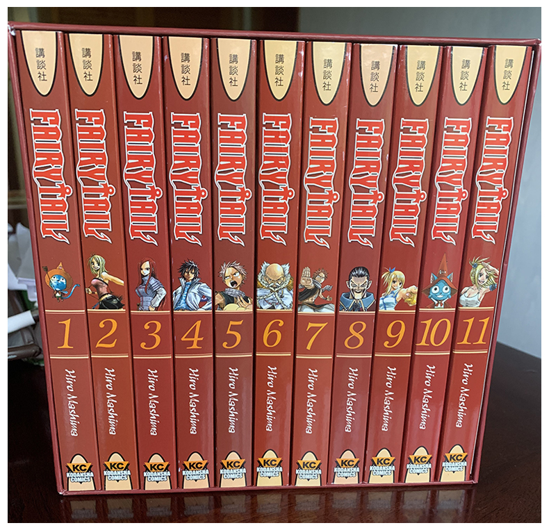 【现货】英文漫画 妖精的尾巴盒装1（第1-11册） FAIRY TAIL Manga Box Set 1 真岛浩 英文原版进口书籍【善优图书】