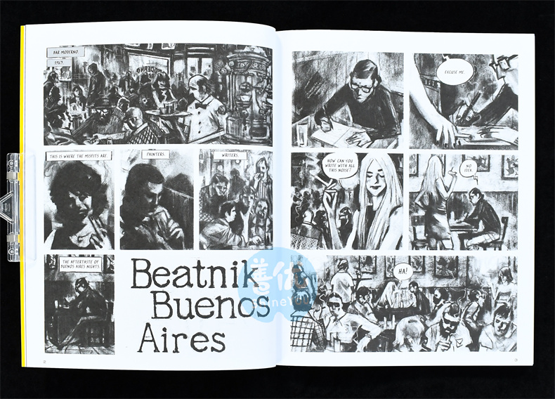 【现货】Beatnik Buenos Aires，Beatnik时代的布宜诺斯艾利斯英文原版进口漫画-图1