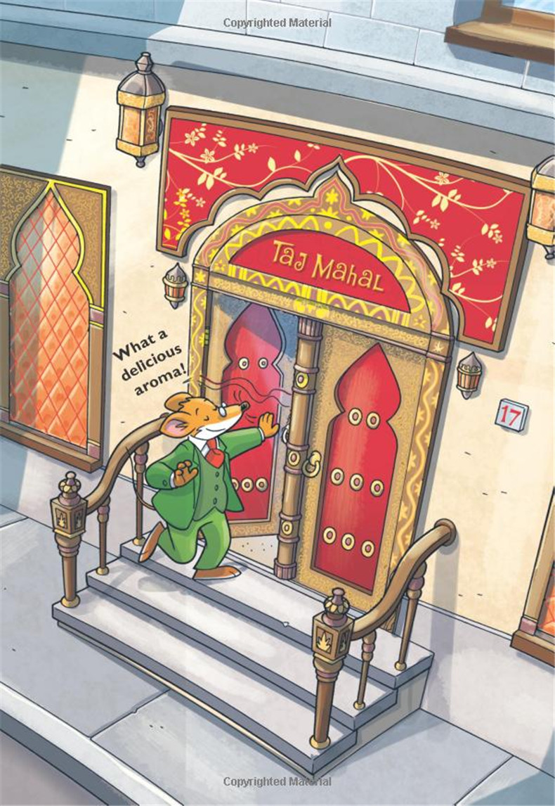 【现货】【XJ】【老鼠记者】65：宝莱坞入室盗窃适合6-12岁GERONIMO STILTON 65: BOLLYWOOD BURGLARY 【善优童书】 - 图2