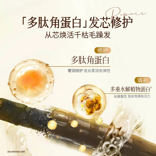 【李若彤同款】固然堂多肽角蛋白还原霜养发修护发素柔顺发膜2 - 图2