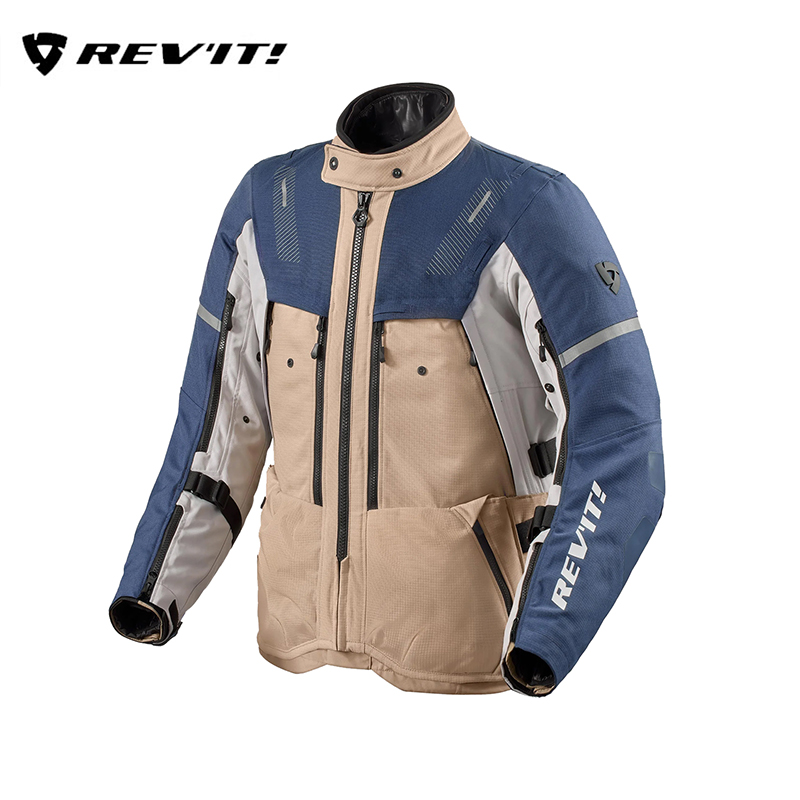 2025新款REVIT沙漠5摩托车骑行服机车四季保暖防水长途摩旅拉力服 - 图1