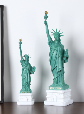 新款美式自由女神树脂摆件纪念品