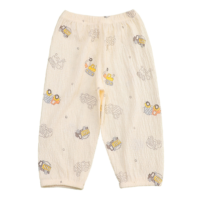 承承鹿婴儿防蚊裤春夏款薄休闲裤