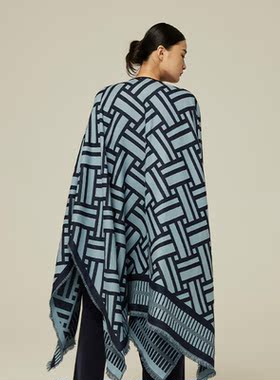 sandriver羊绒斗篷外套