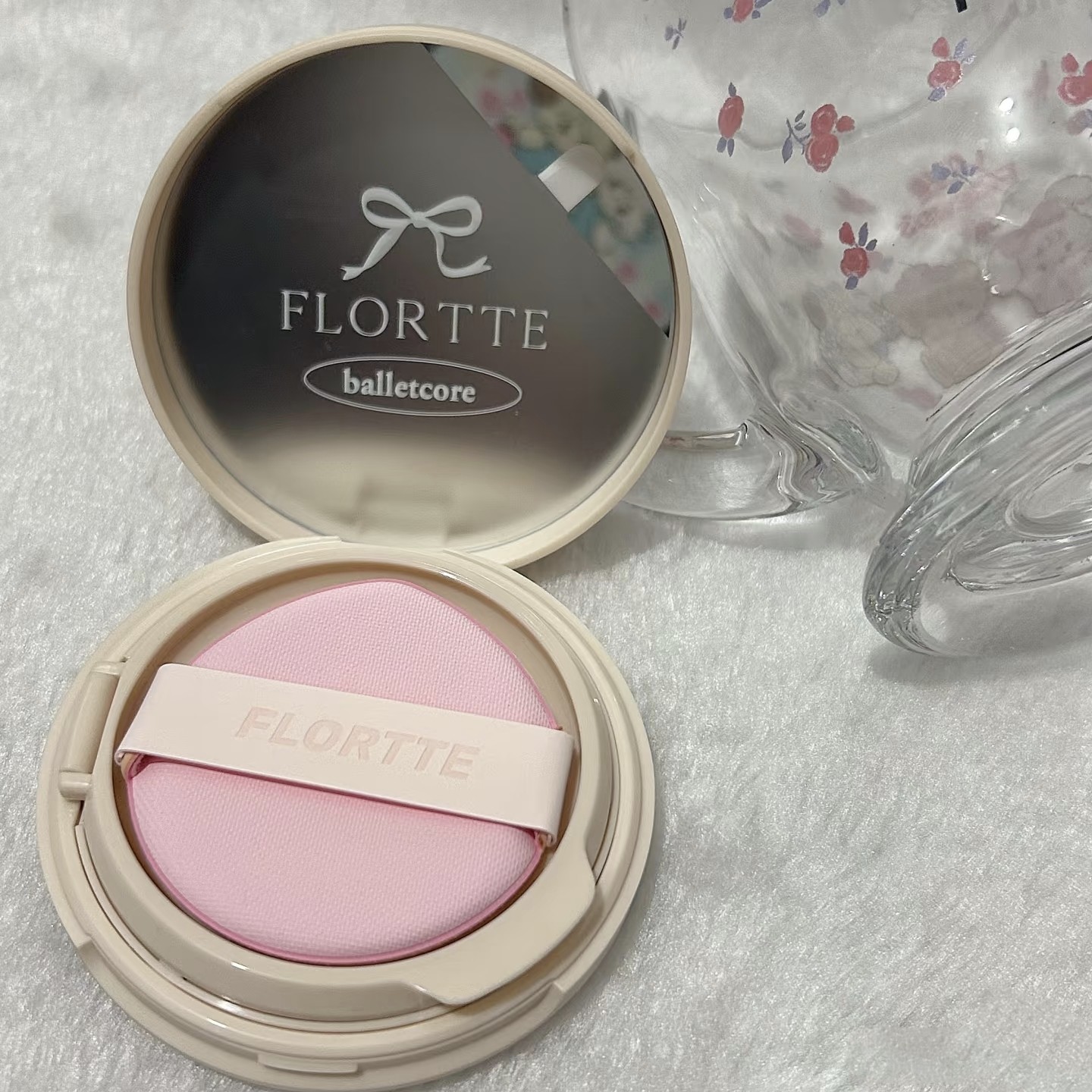 FLORTTE/花洛莉亚芭蕾柔纱净透气垫霜粉底液控油遮瑕持妆奶油肌,淘宝优惠券,粉丝福利购,淘宝优惠卷