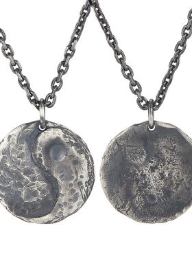 原创设计手工阴阳·均衡吊坠国风