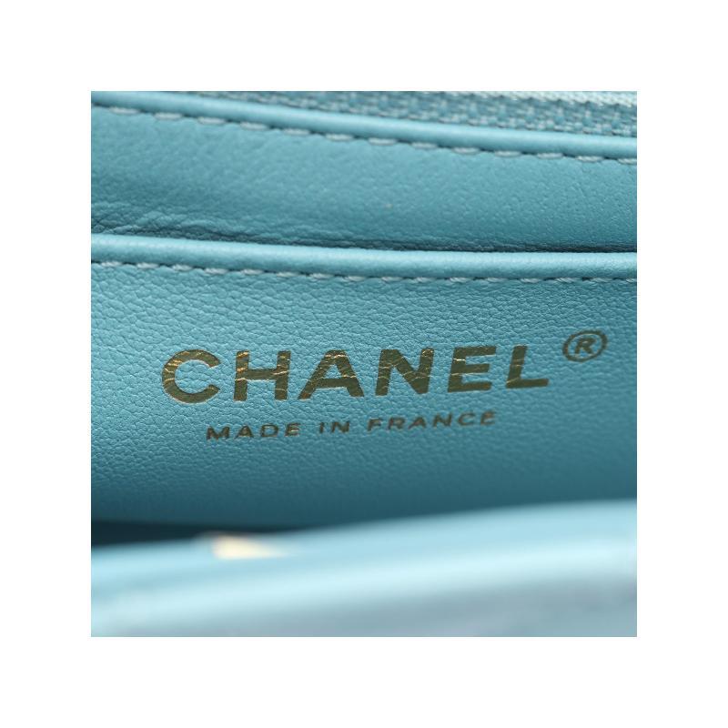 中古Chanel香奈儿女包A级95新Top handle手拎斜挎2用羊皮斜挎包 - 图2