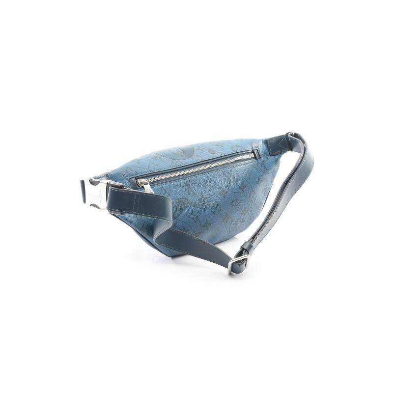 中古LV路易威登男包A级95新waist bag腰包涂层/防水帆布腰包蓝色,淘宝优惠券,粉丝福利购,淘宝优惠卷