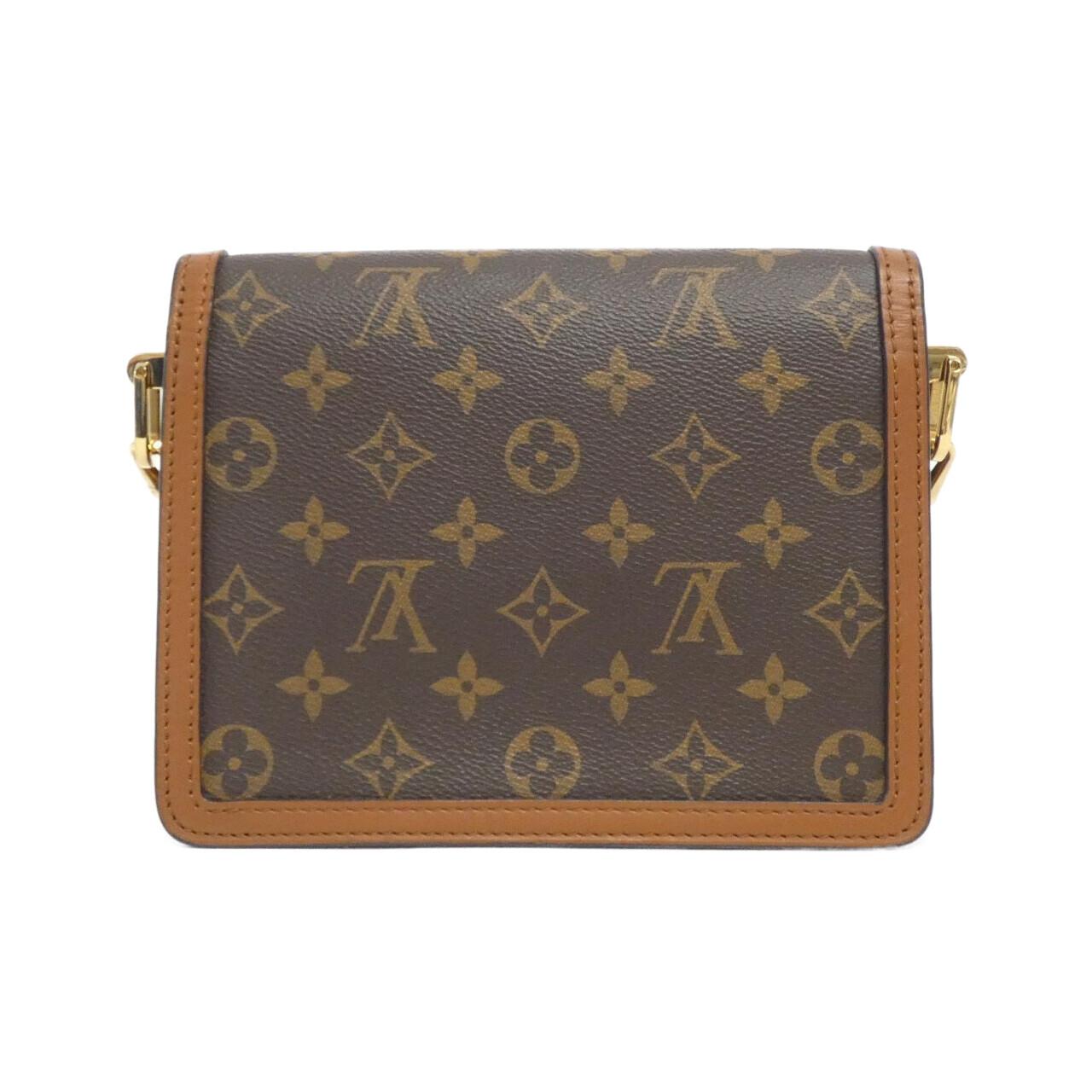 中古LV路易威登女包A级95新Dauphine MINI21达芙妮老花單肩斜挎包