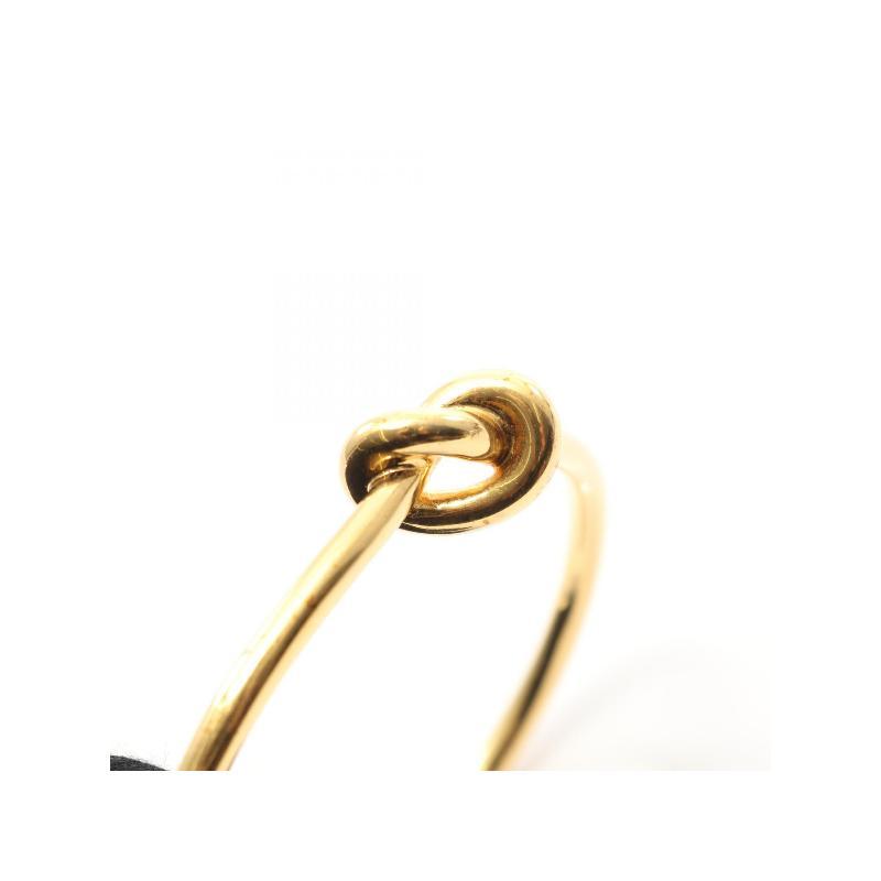 中古Celine赛琳女A级95新bracelet手镯镀金金属手链金色BRANDOFF - 图3