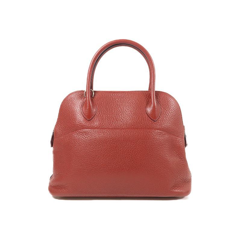 中古Hermes爱马仕女包B级9新shoulder bag斜挎包牛皮斜挎包红色HK - 图0