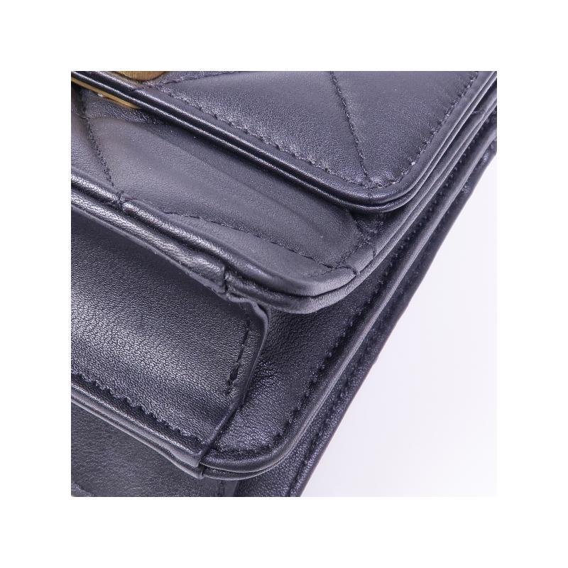 中古Chanel香奈儿女包A级95新Shoulder bag肩包羊皮斜挎包黑色HK - 图3