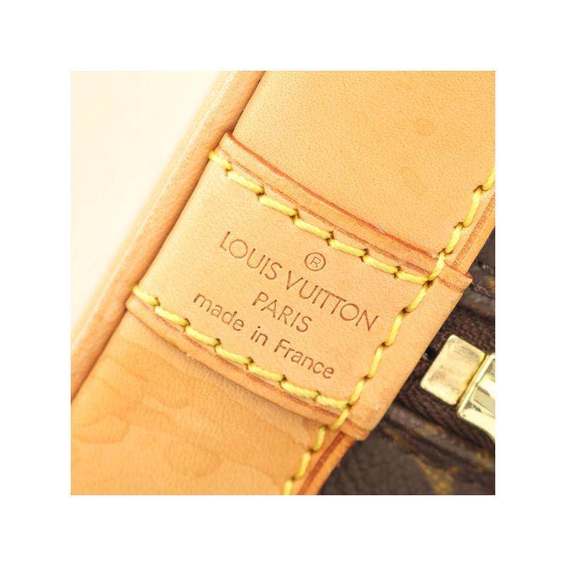 中古LV路易威登女包B级9新Alma贝壳包涂层/防水帆布手提包棕色,淘宝优惠券,粉丝福利购,淘宝优惠卷