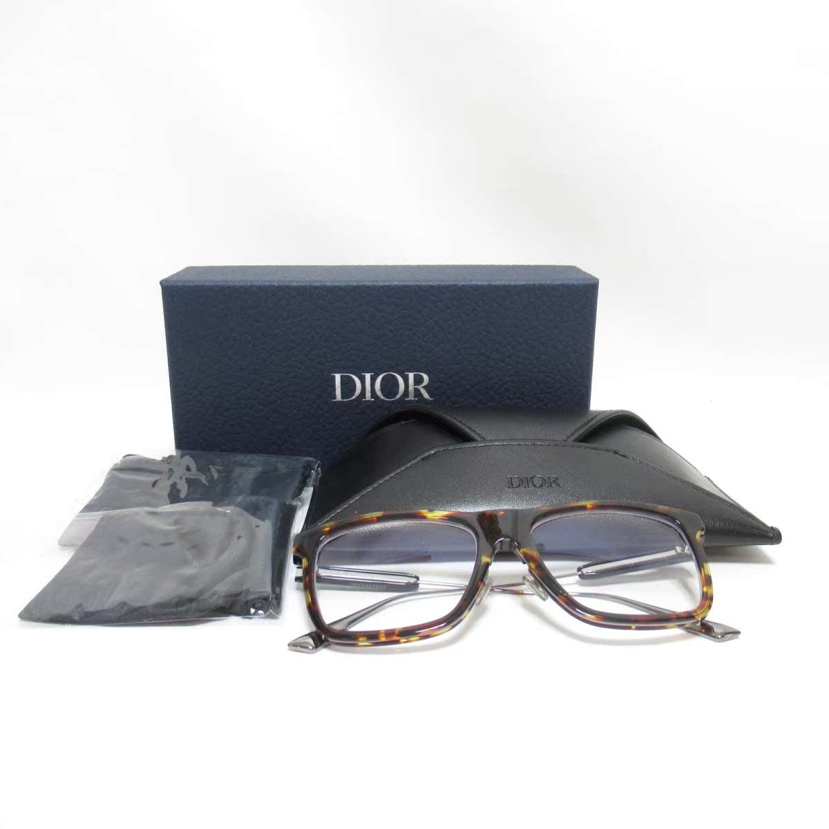 中古dior【s】9.9新glasses棕色 BRANDOFF海外其它首饰