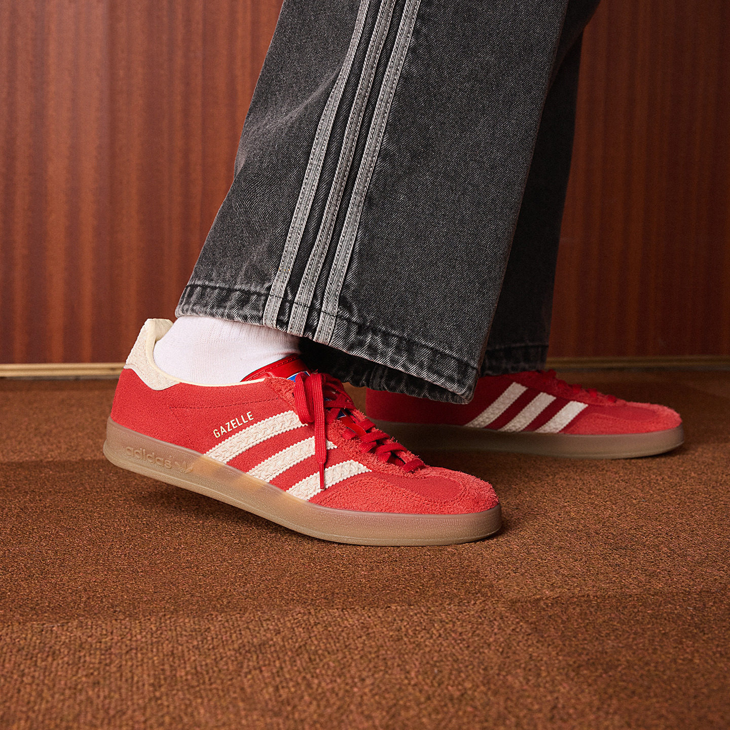 T头鞋 GAZELLE INDOOR板鞋德训鞋adidas Originals阿迪达斯三叶草,淘宝优惠券,粉丝福利购,淘宝优惠卷