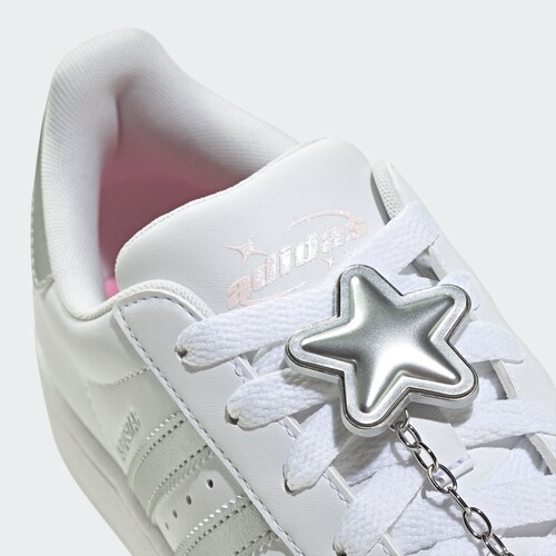 SUPERSTAR II贝壳头板鞋女子adidas Originals阿迪达斯三叶草 - 图3