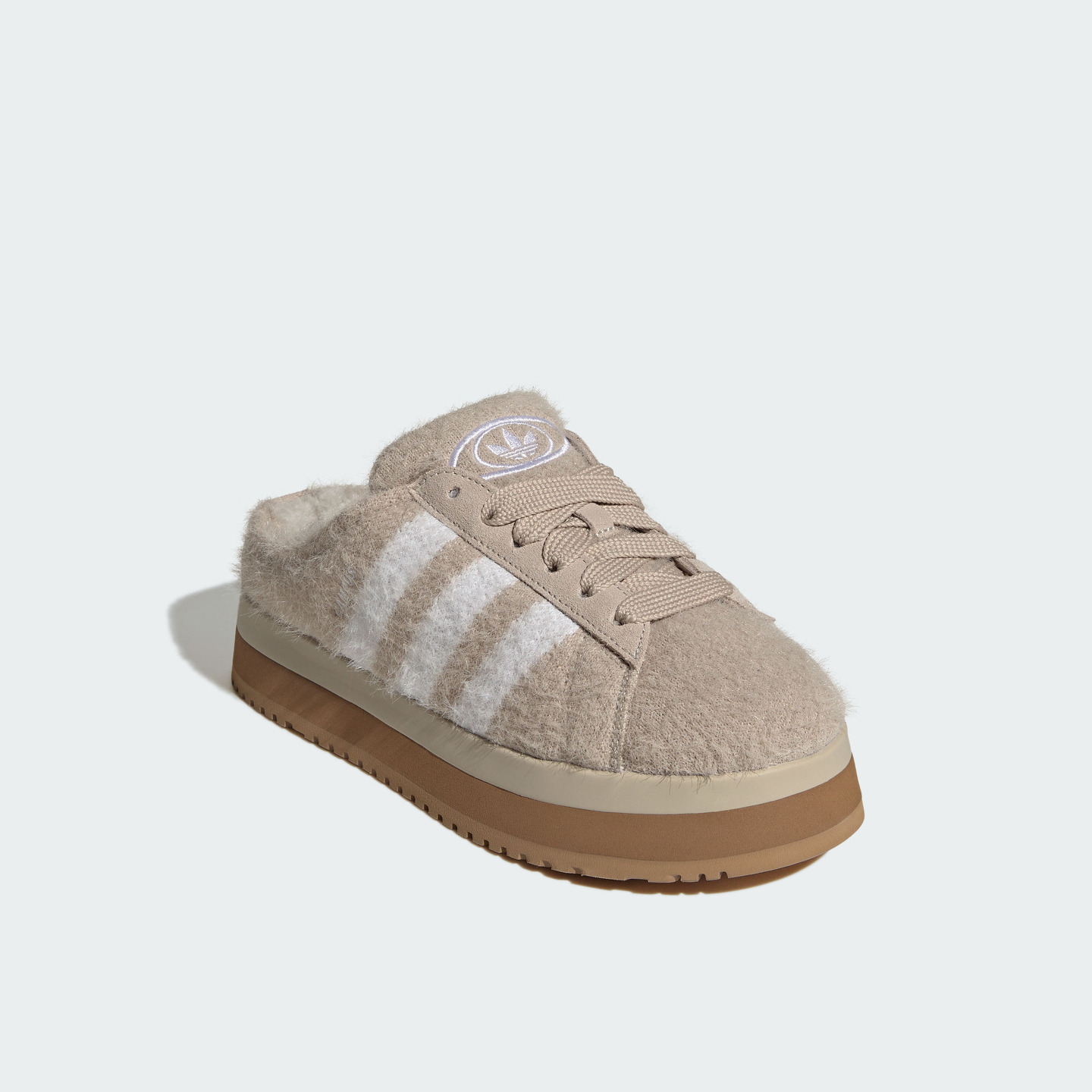 「面包鞋」CAMPUS 00s WTR LO经典运动鞋女adidas阿迪达斯三叶草 - 图1