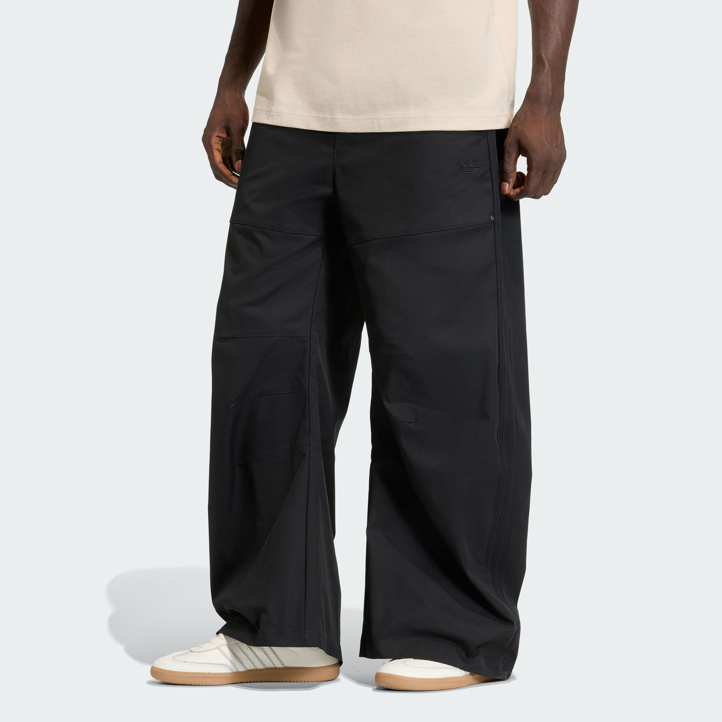 何与同款休闲宽松阔腿裤运动裤男装新款adidas阿迪达斯官方三叶草,淘宝优惠券,粉丝福利购,淘宝优惠卷