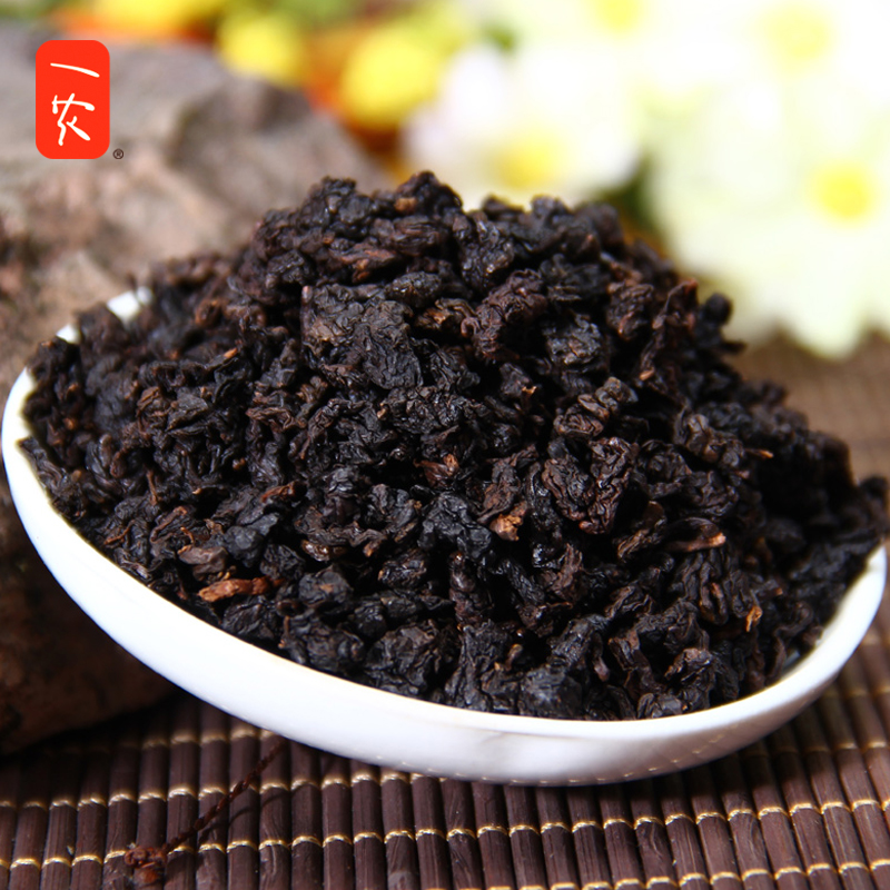 一农茶叶 特级黑乌龙茶85g*3罐浓香型茶叶木炭技法黑乌龙茶茗茶