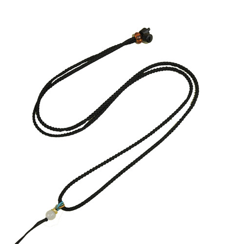 2mm菠萝绳拉圈项链绳 手工编织可调节挂脖男女款通用配饰品项链绳 - 图3