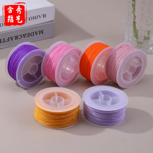 曼波绳8*2/1 DIY手工编织绳粗1.5mm曼波线文玩绳子编绳配饰材料串 - 图1