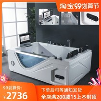 ROCA Lejia Duo Surf Massage Bathtub Acrylic independent type 1 9 m rectangular thermostatic colorful light bubble