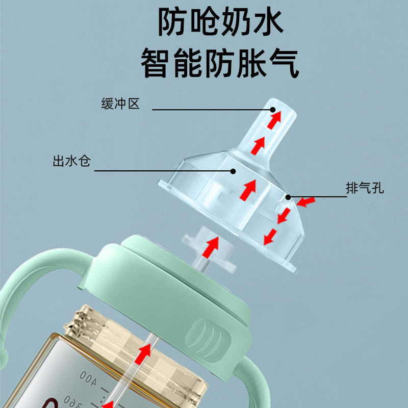 通用偏心奶嘴方形奶瓶偏中心吸水嘴宝宝防胀气硅胶鸭嘴仿母乳硅胶,淘宝优惠券,粉丝福利购,淘宝优惠卷