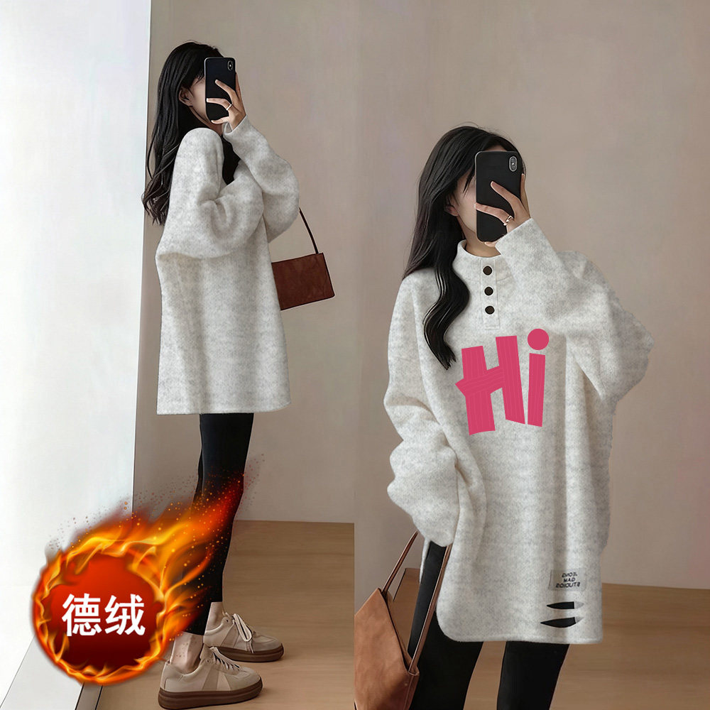 半高领小清新德绒打底衫女内搭t恤女设计感遮屁股独特漂亮上衣,淘宝优惠券,粉丝福利购,淘宝优惠卷