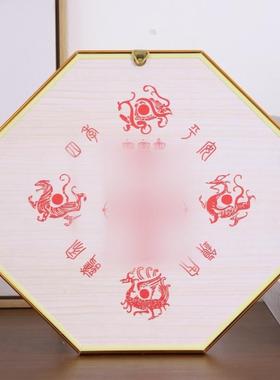 凸镜玻璃镜大门口家用凹镜窗户凸面镜子凹面九宫八卦镜挂件