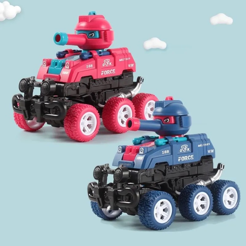 碰撞变形坦克儿童惯性男孩战车 星趣汇惯性/回力/滑行玩具