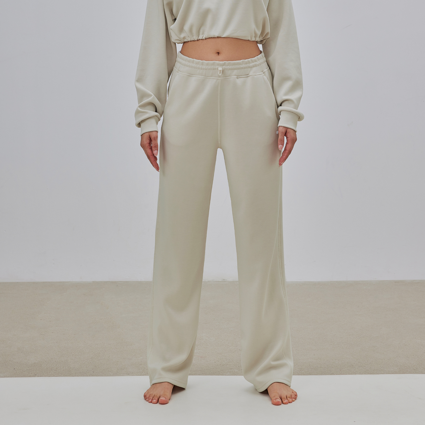 gigt极吉直筒瑜伽裤女新款高腰显瘦休闲运动裤外穿跑步训练健身裤 - 图2