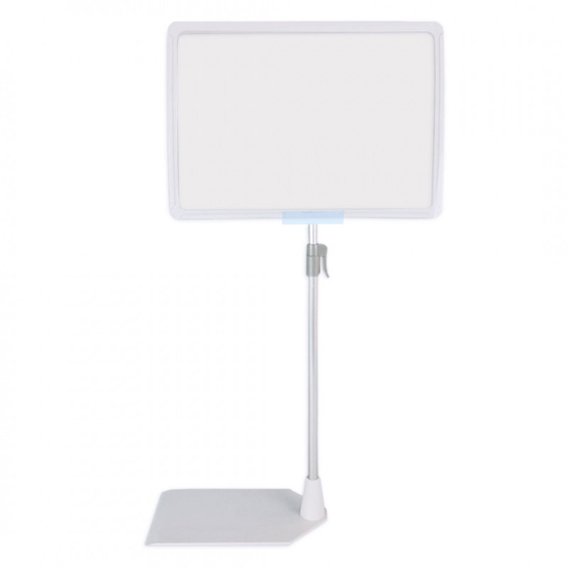 立式超市促销牌A4海报框生鲜商品标签牌pop展示支架标价签价格牌