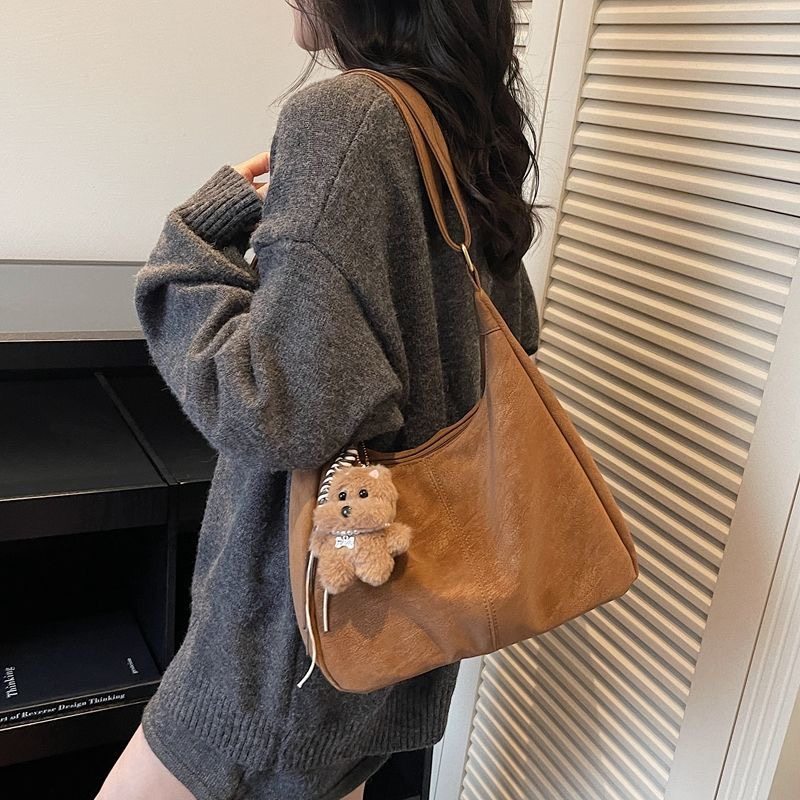 高级感复古包包女2026新款托特包秋冬休闲单肩包大容量通勤斜挎包,淘宝优惠券,粉丝福利购,淘宝优惠卷