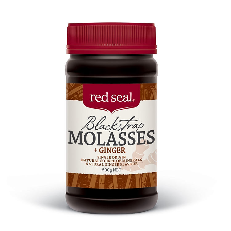 新西兰进口，RedSeal 红印 低糖高铁 液态黑糖 生姜味 500g