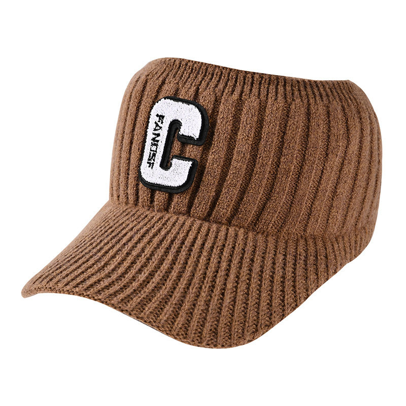 2025新款空顶针织毛线帽女秋冬户外鸭舌帽可扎马尾棒球帽运动加绒,淘宝优惠券,粉丝福利购,淘宝优惠卷