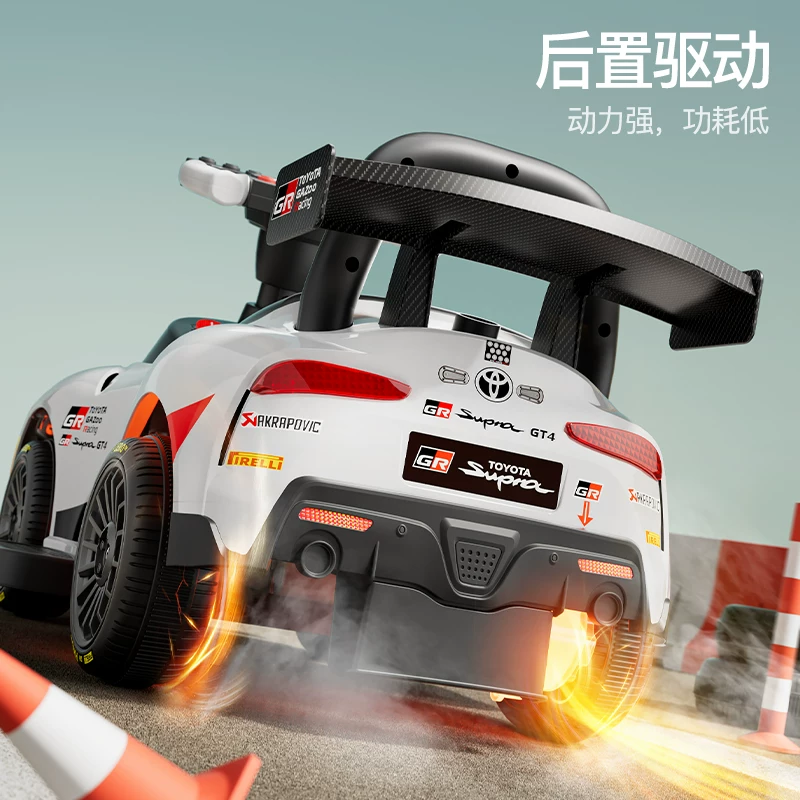 Детский электрический автомобиль Pilsan Play Car от Toyota, электромобиль на четырех колесах для катания по улице, зарядка тележки, 1 год