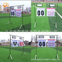 Manufacturer manufacturer direct marketing football basketball scoreboard with portable stainless steel scoreboard Easy match score meter