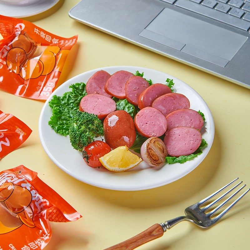 脆皮肉粒肠0主食即食鸡肉肠低代餐E脂轻食鸡胸肉肠减餐主食食品,淘宝优惠券,粉丝福利购,淘宝优惠卷