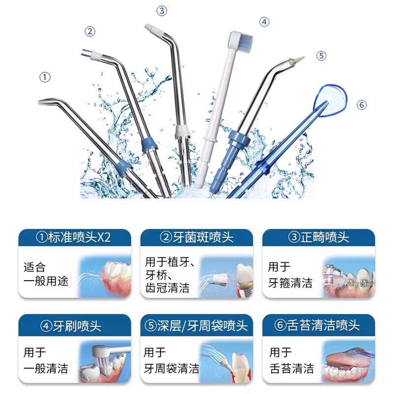 美国洁碧冲牙器喷头WP560/660/GT2/GT3/GS5/GS8/GS9/GT17喷嘴配件-图1